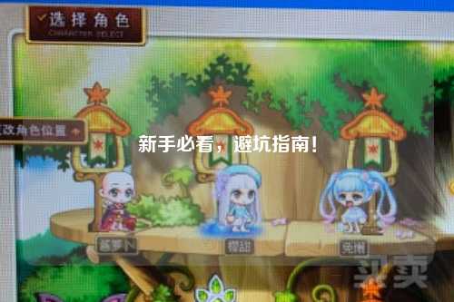 新手必看，避坑指南！