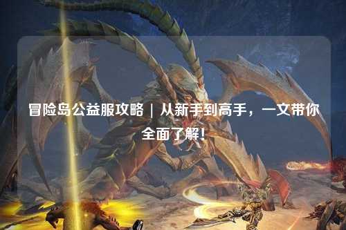冒险岛公益服攻略 | 从新手到高手，一文带你全面了解！